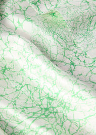 Printed Silk Scarf Vest Top