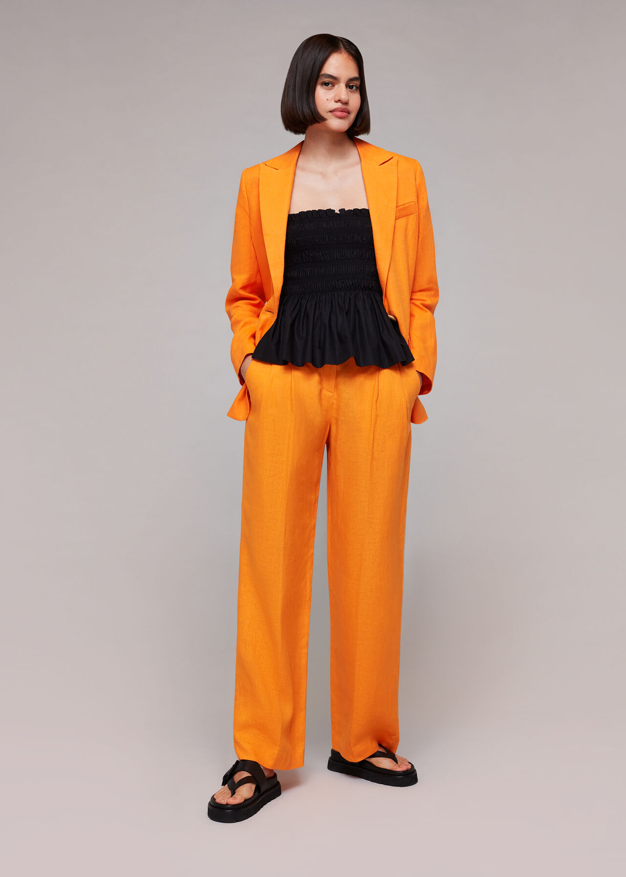 Leonie Linen Trouser