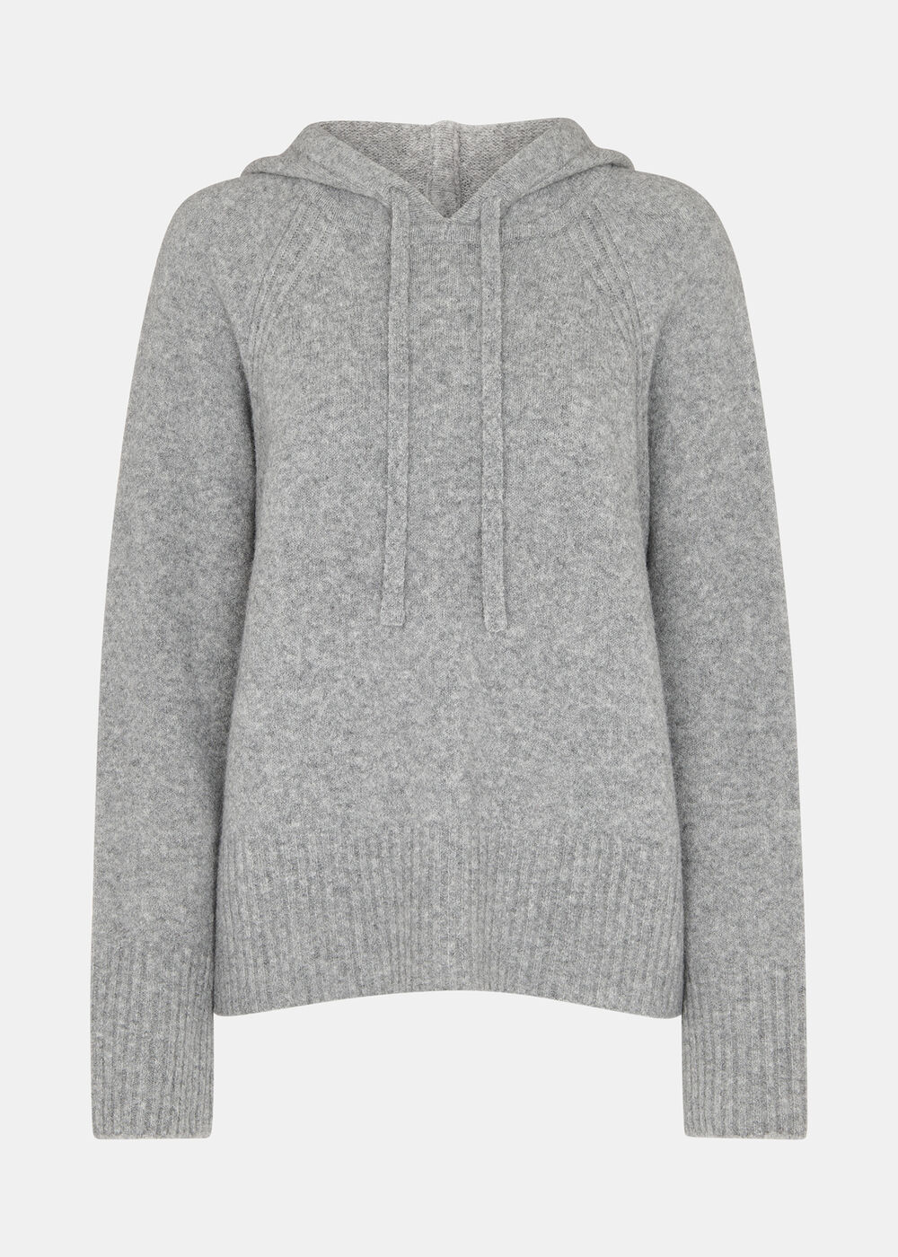 Textured Hooded Sweater