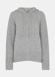 Textured Hooded Sweater