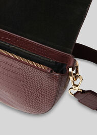 Monty Half Moon Croc Bag