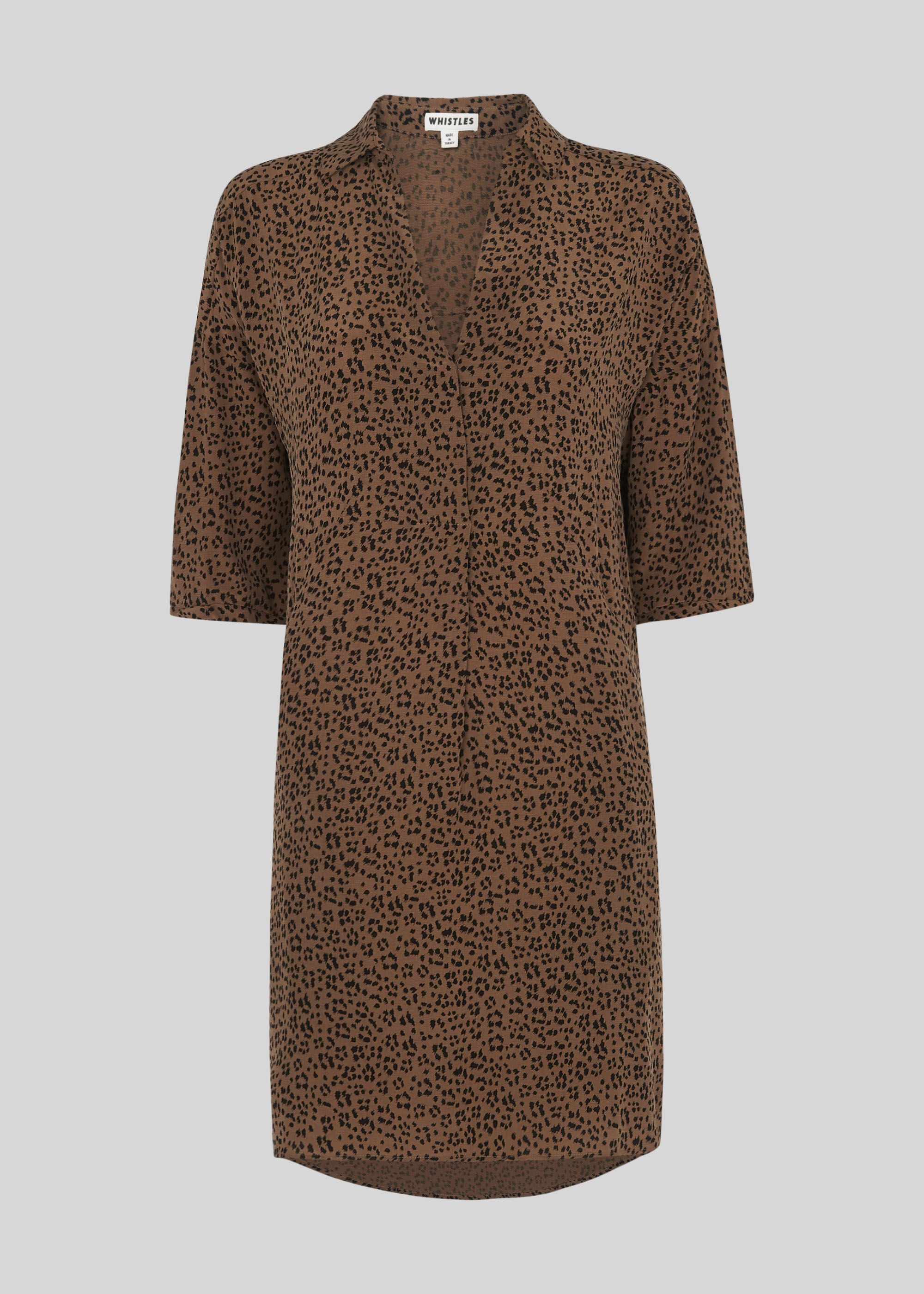 Whistles lola cheetah print dress outlet