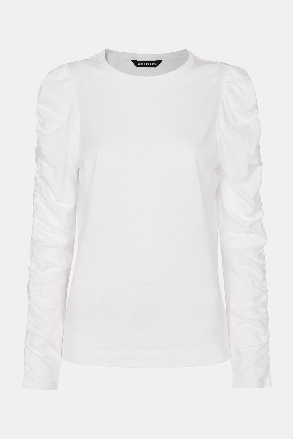 Ruched Sleeve Top