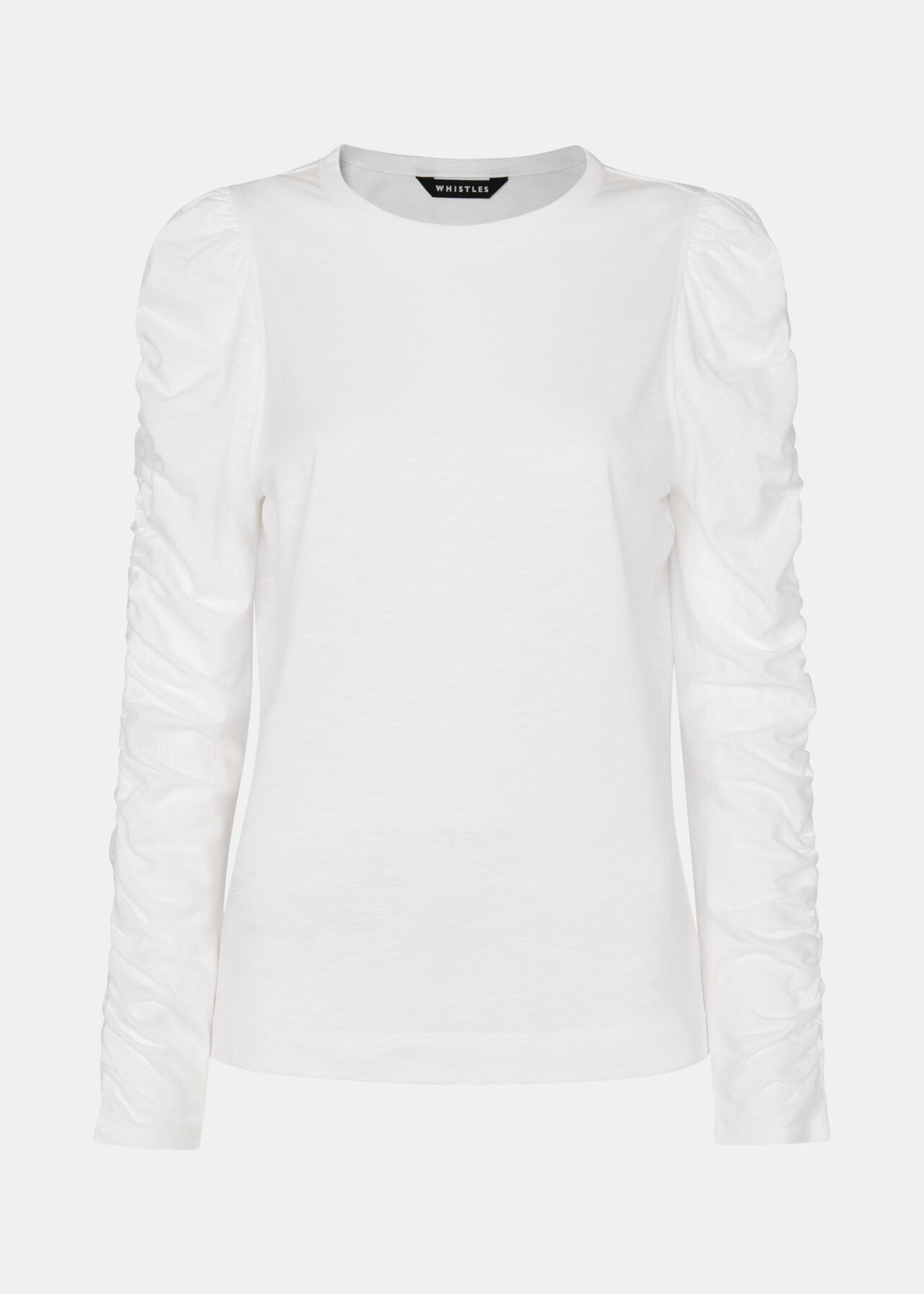 Ruched Sleeve Top