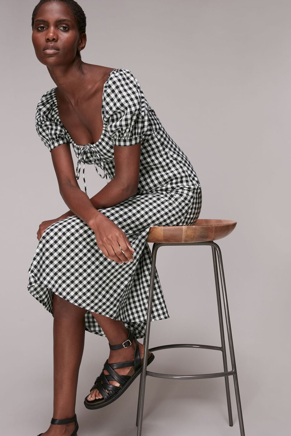 Gingham Check Elouise Dress