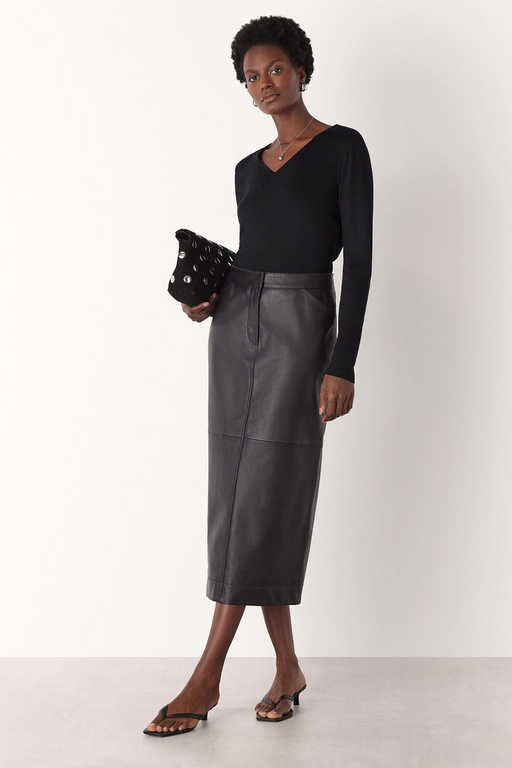 V Neck Long Sleeve Top