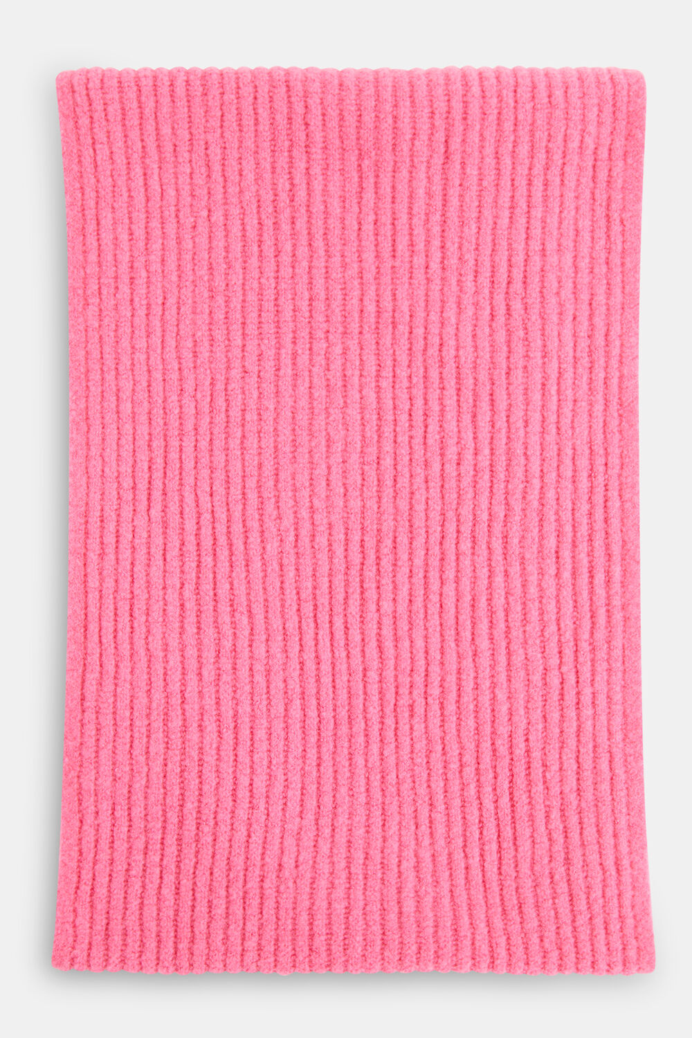 Wool Mix Rib Scarf