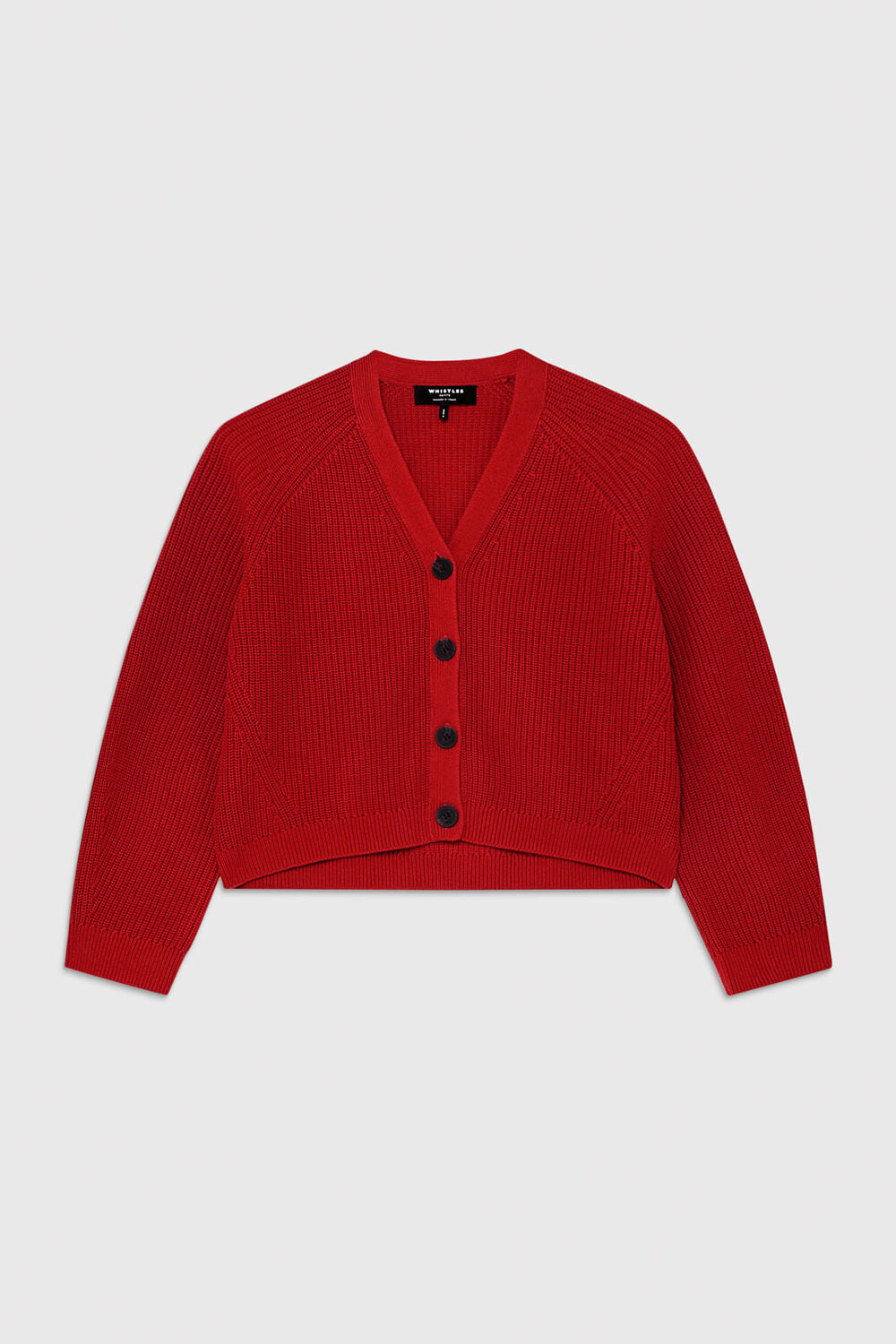 Petite V Neck Cotton Cardigan
