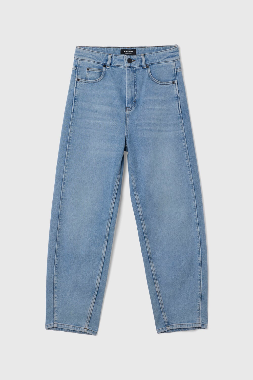 Stretch Barrel Leg Jean