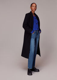 Cropped Cable Cardigan