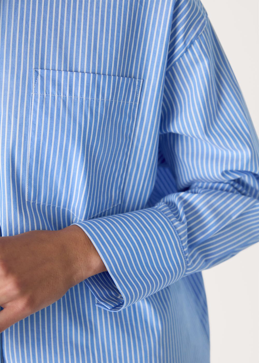 Stripe Oversized Shirt