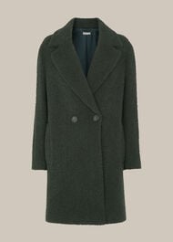 Boucle Double Breasted Coat