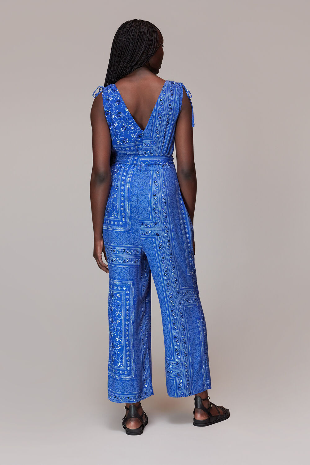 Bandana Print Jumpsuit