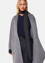 Cashmere Wool Blend Scarf