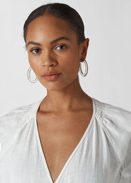 Clear Resin Hoops Clear