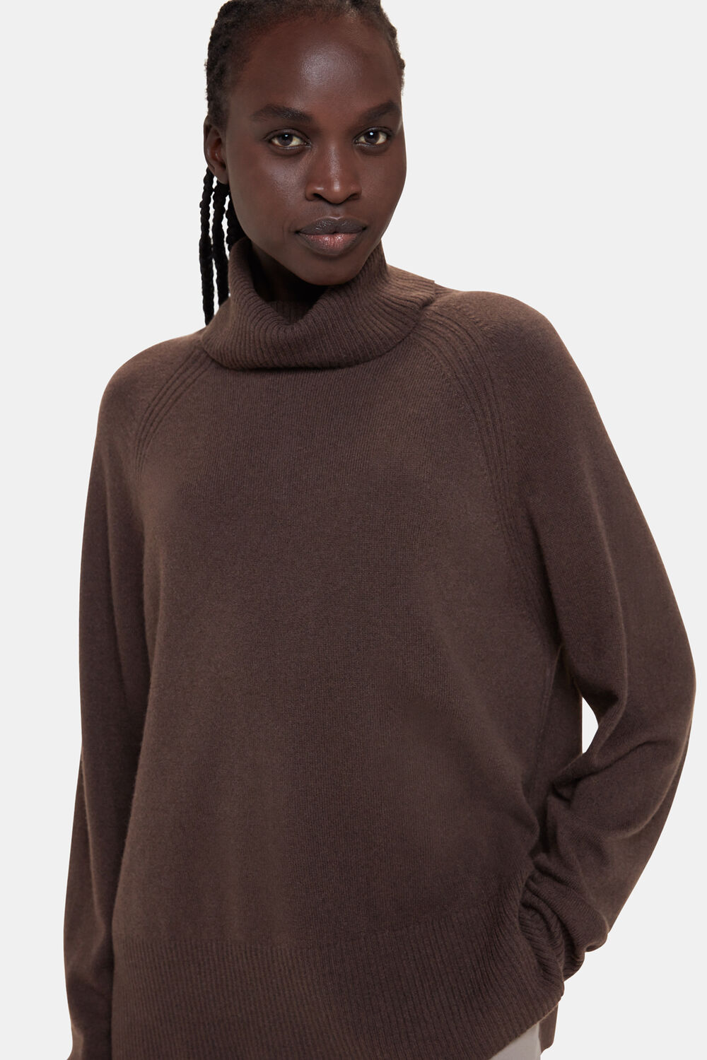 Cashmere Roll Neck