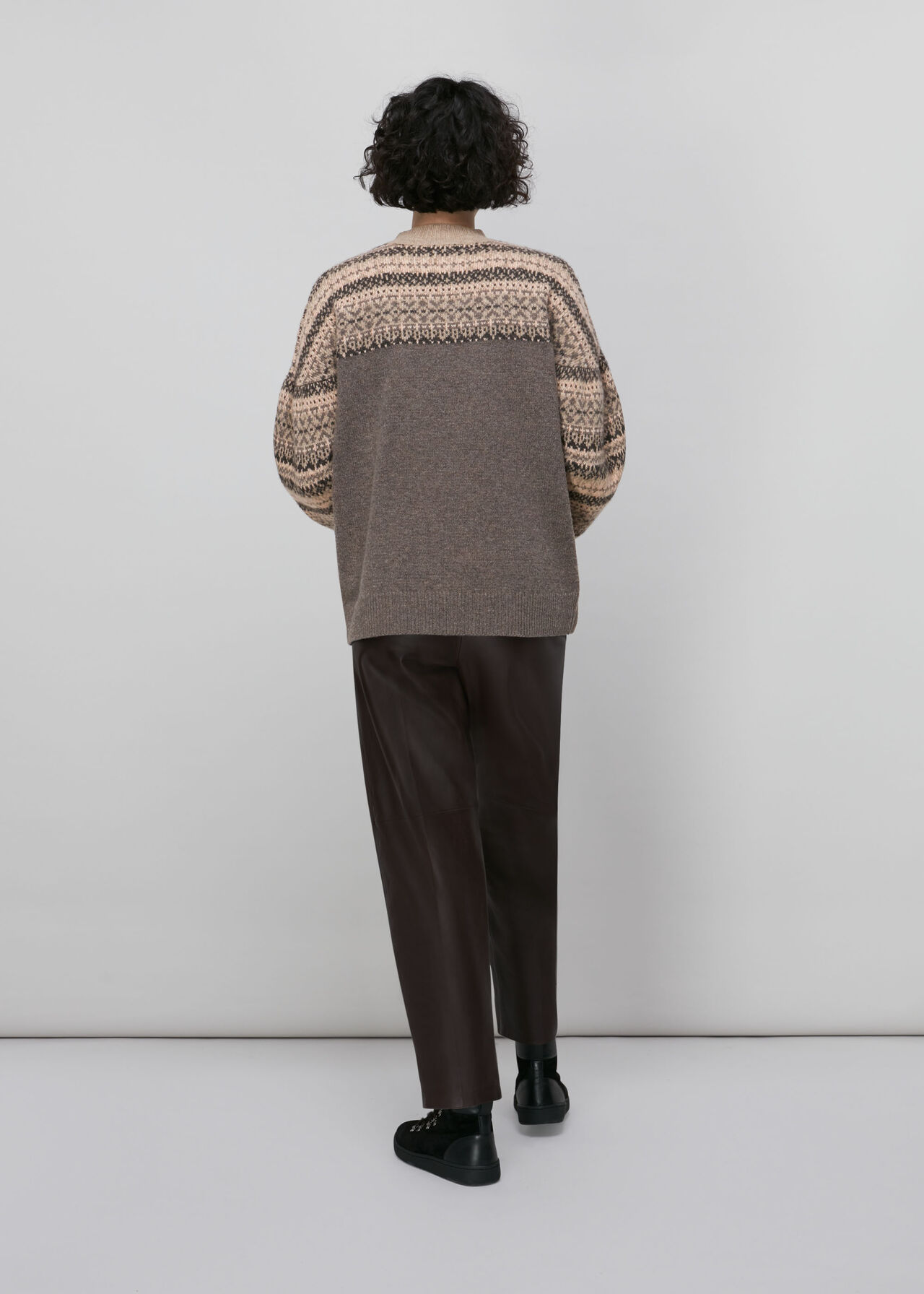 Fairisle Crew Neck Sweater