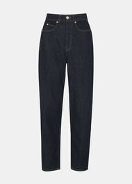 Authentic Barrel Leg Jean Dark Denim