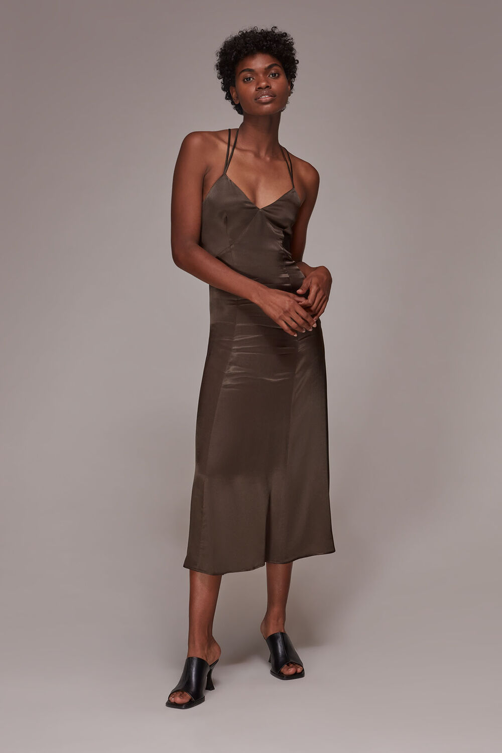 Satin Cami Dress