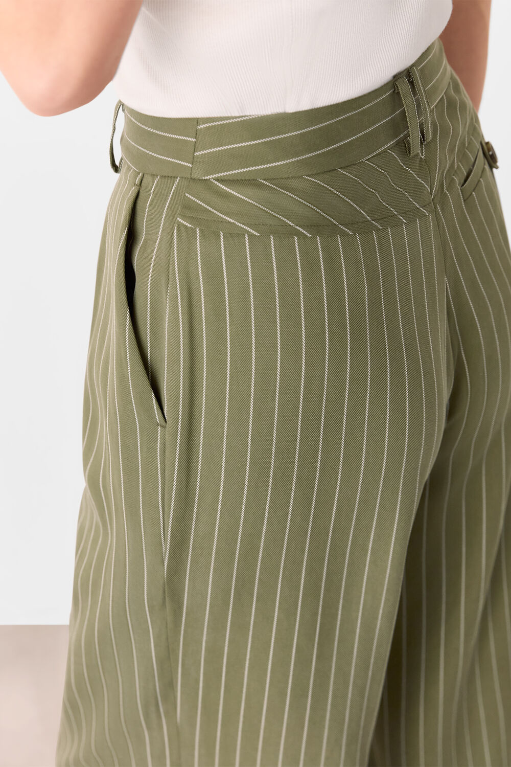 Lottie Pinstripe Trouser