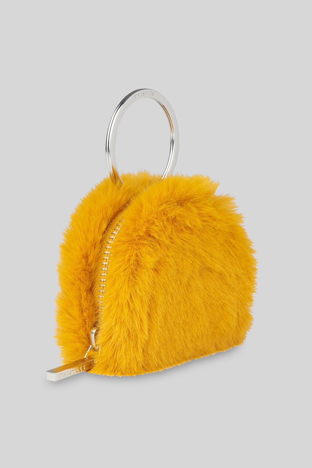 Harper Faux Fur Keyring Purse