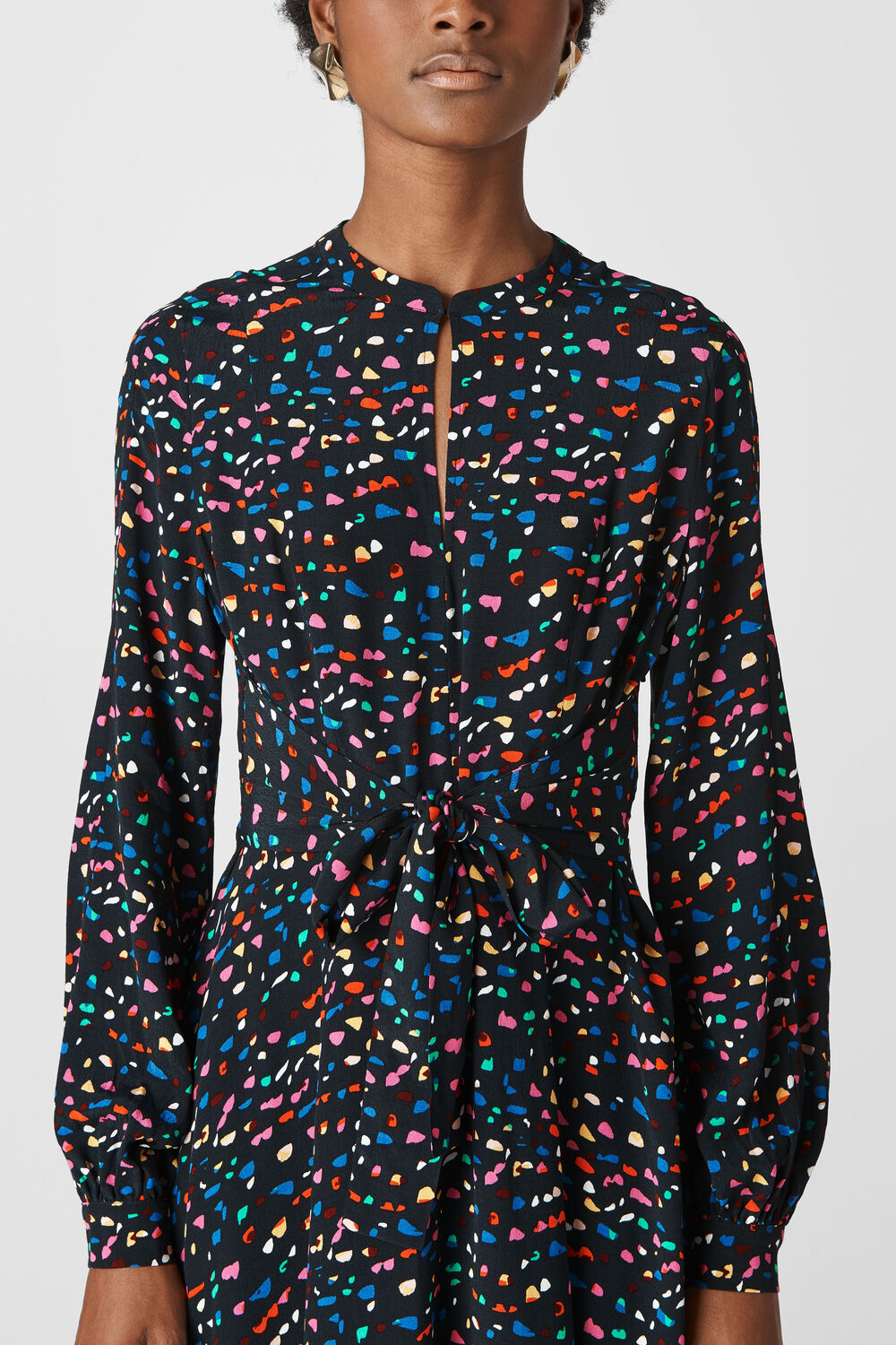Pearl Fiesta Print Dress Multicolour