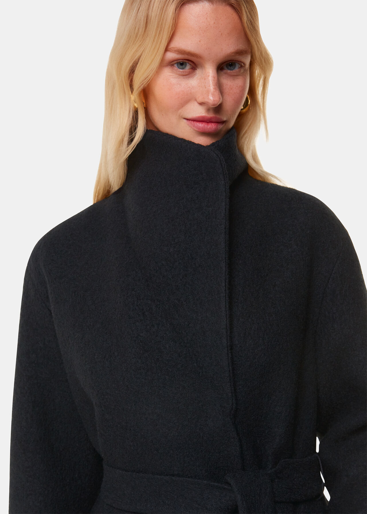 Morgan Funnel Neck Coat