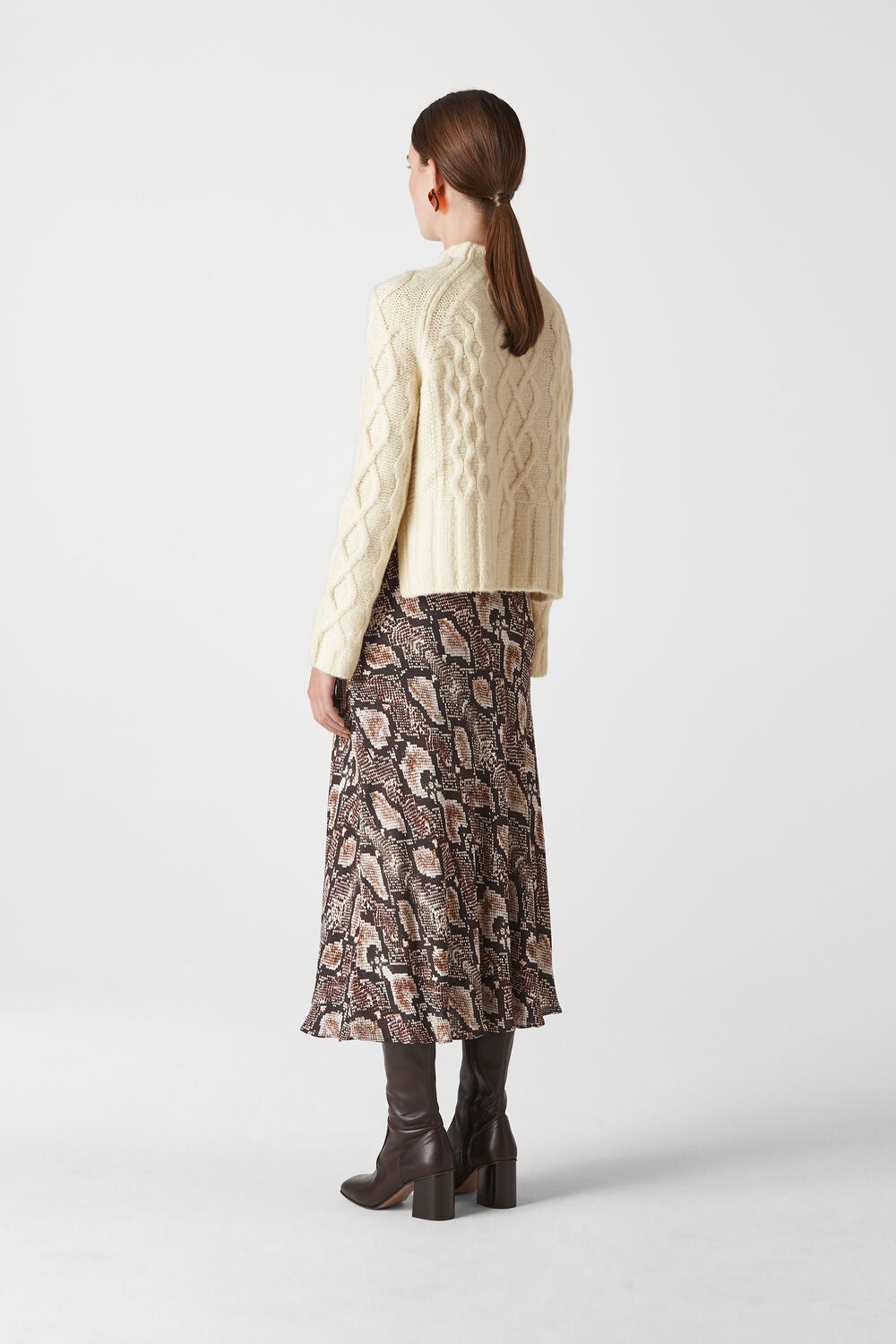 Whistles Modern Cable Sweater