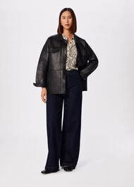 Zebra Button Through Shirt