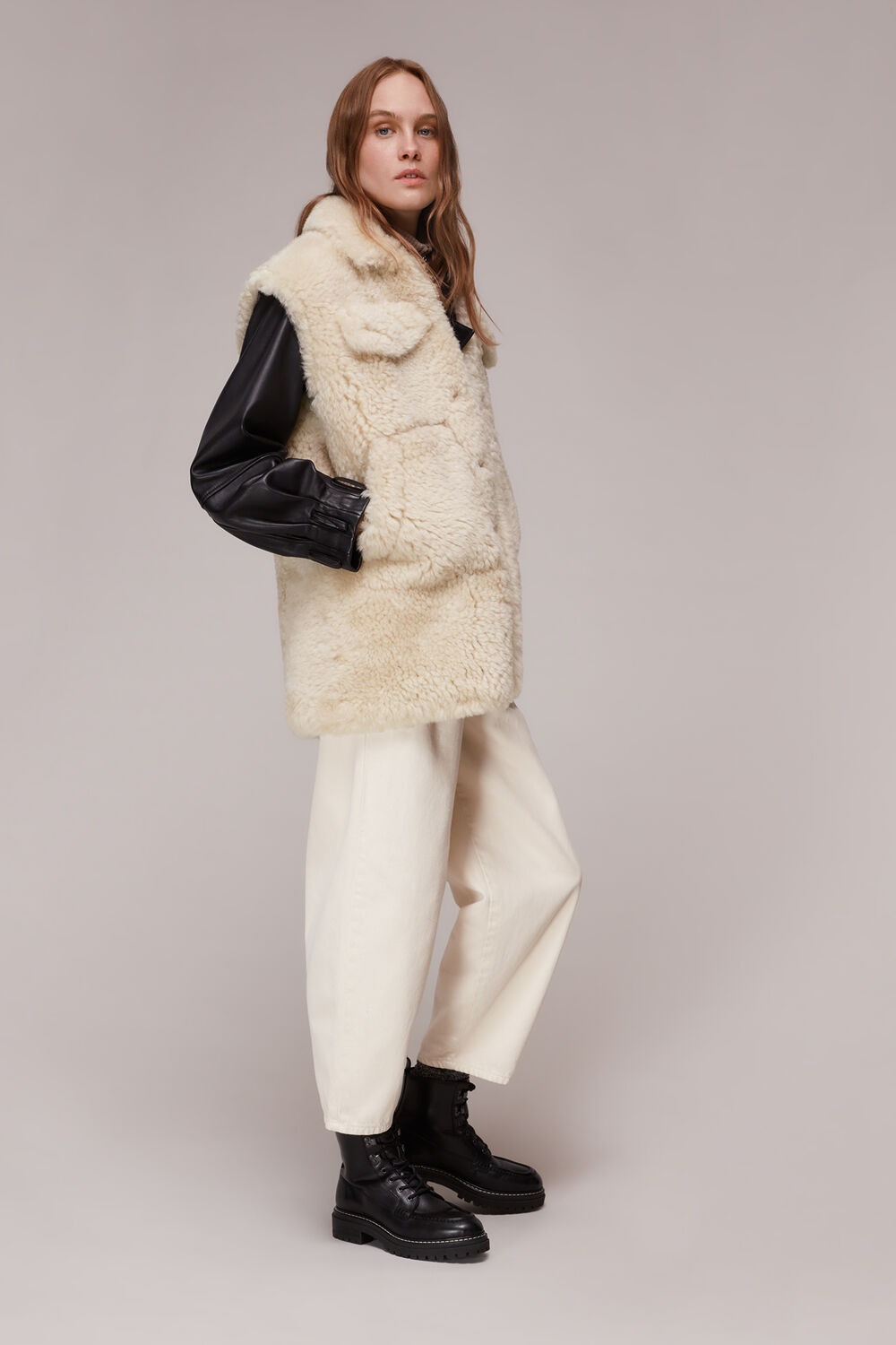 Iris Shearling Gilet
