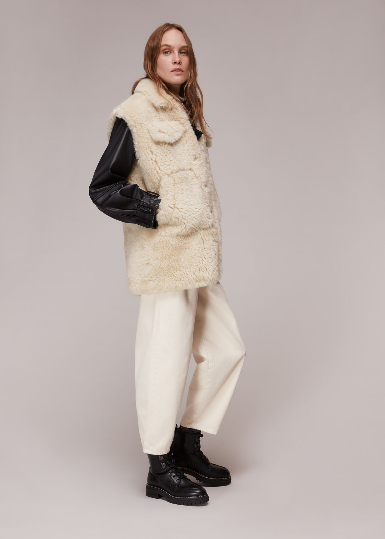 Iris Shearling Gilet