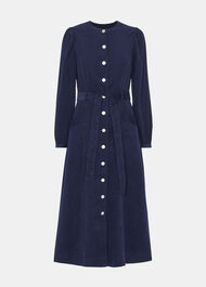Angelica Cord Midi Dress