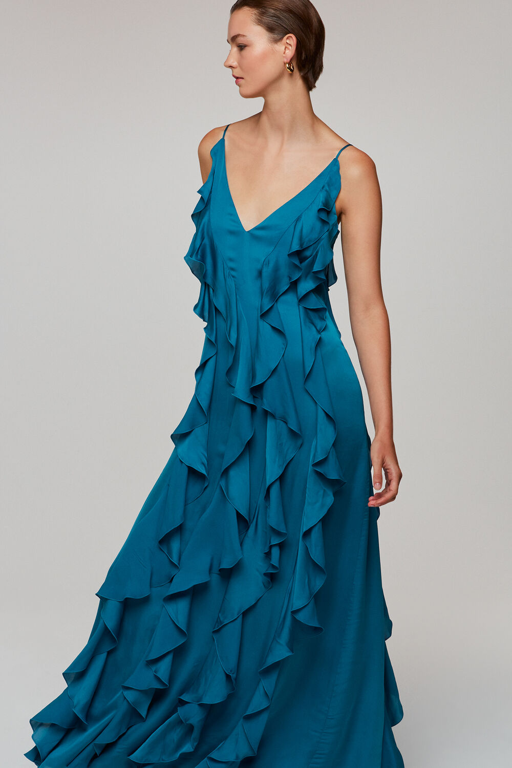 Ruffle Maxi Dress