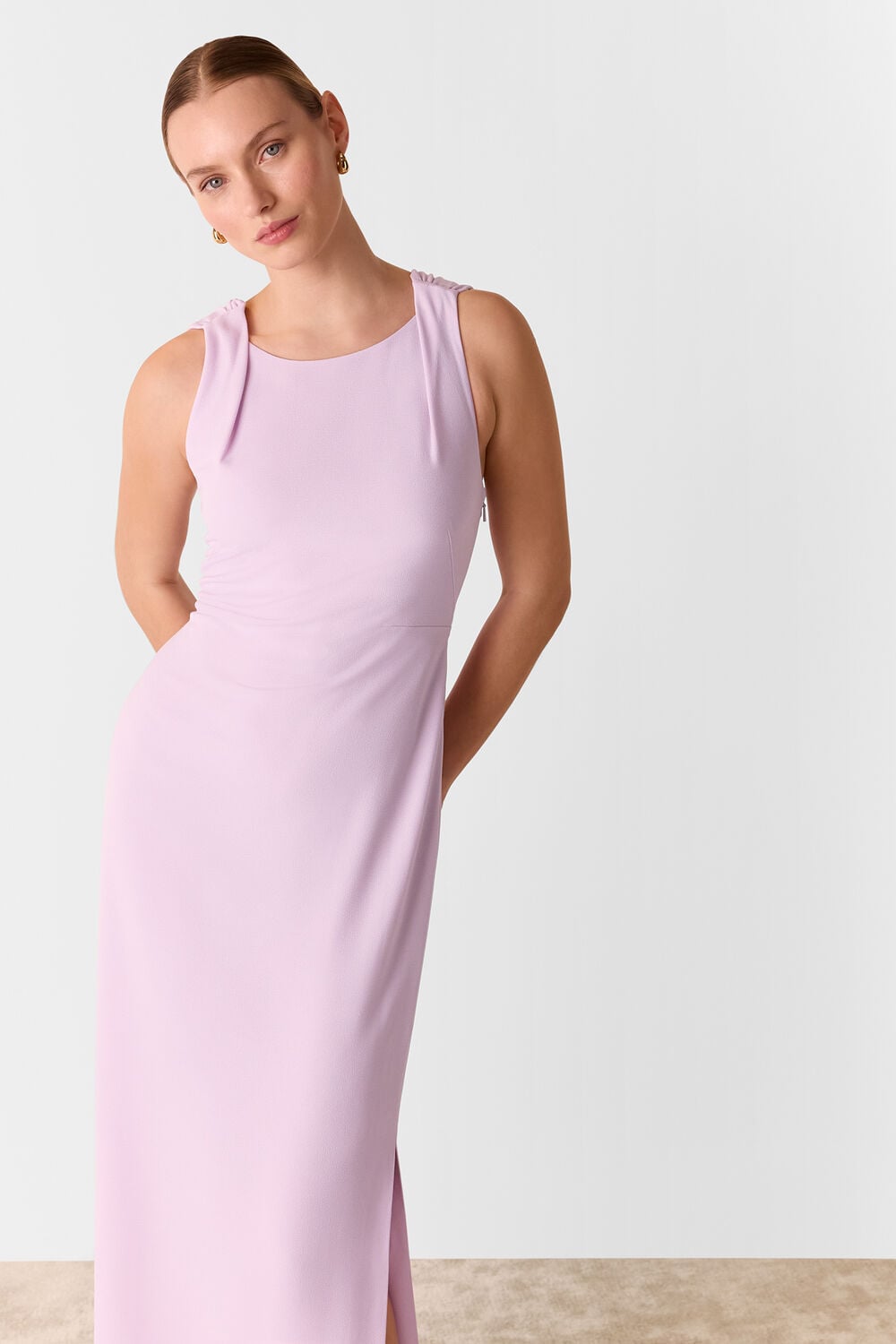 Tie Back Maxi Dress