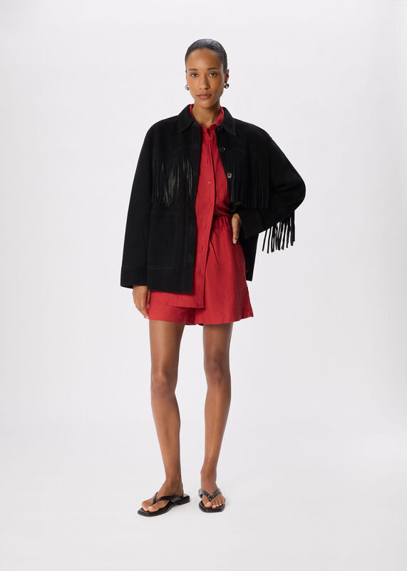 Red Ultimate Linen Shirt