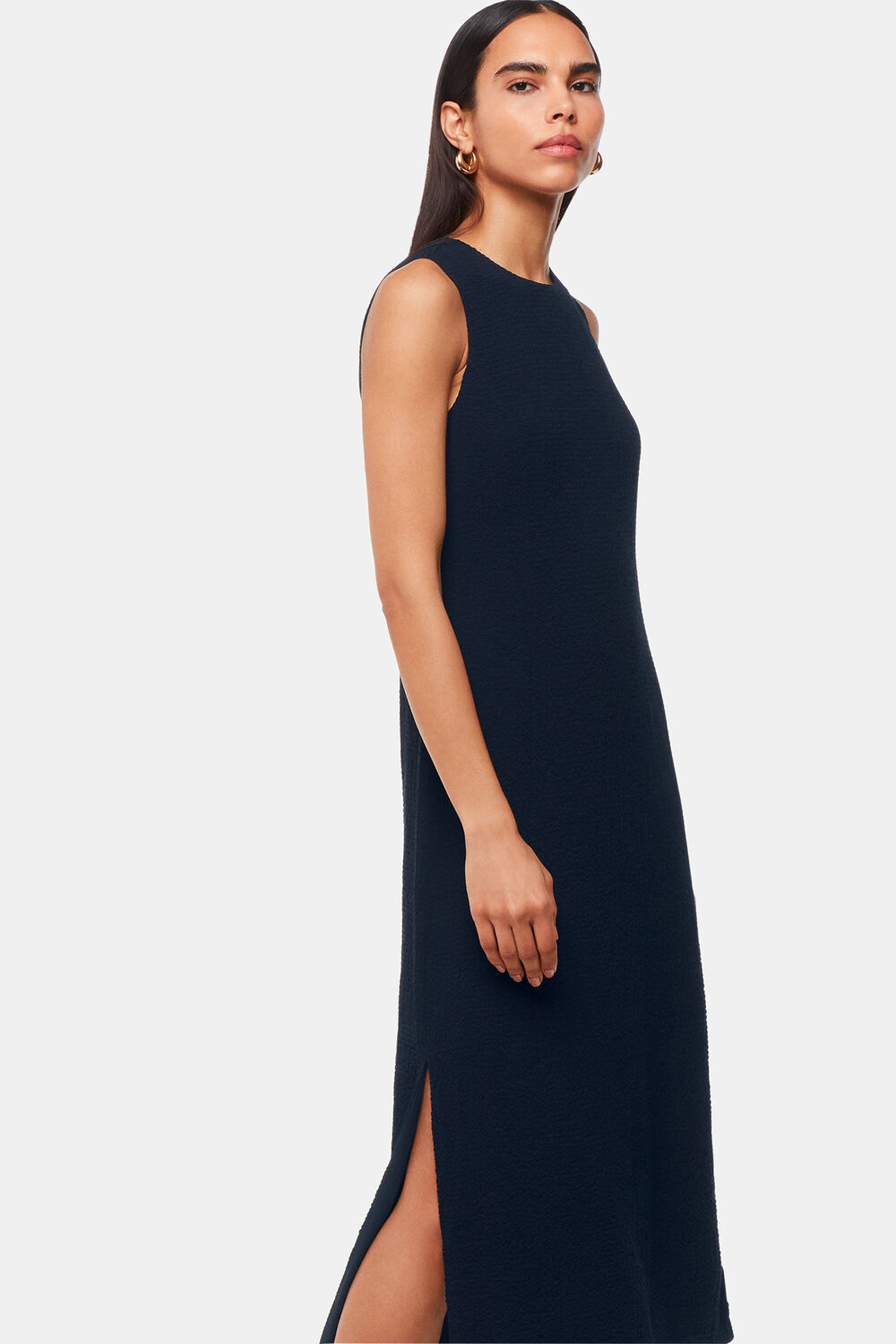 Erin Texture Midi Dress