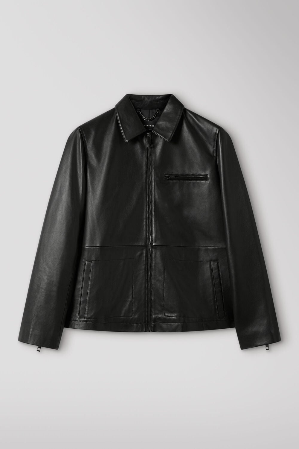 Kate Zip Leather Jacket