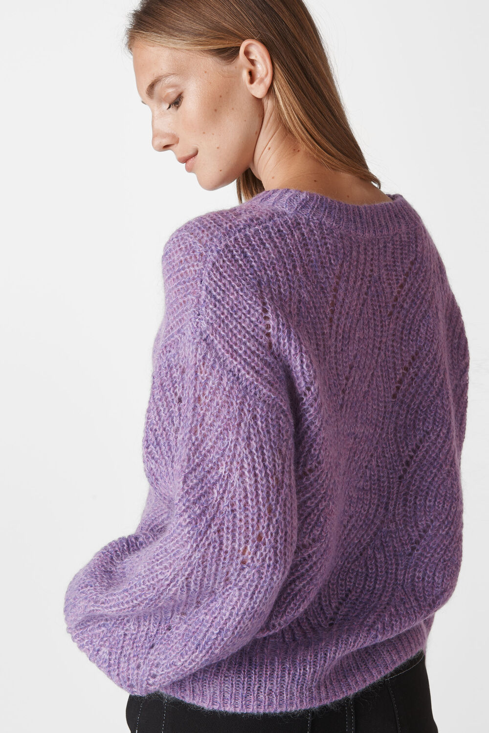 Sophia Mohair Sweater Lilac