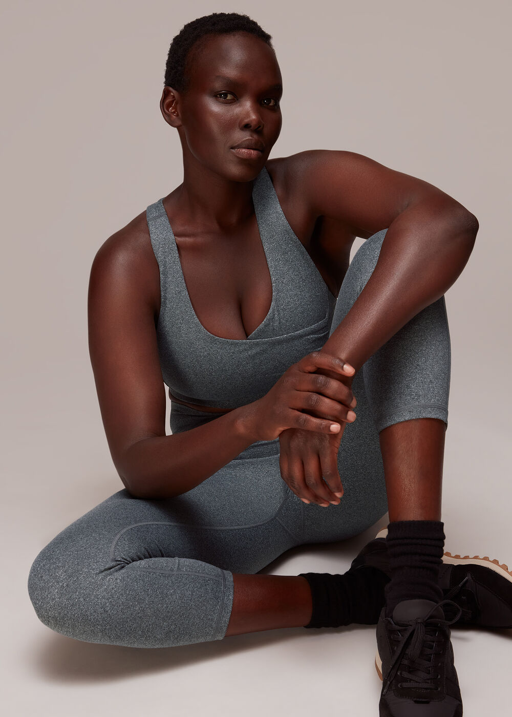 Wrap Cropped Sports Legging