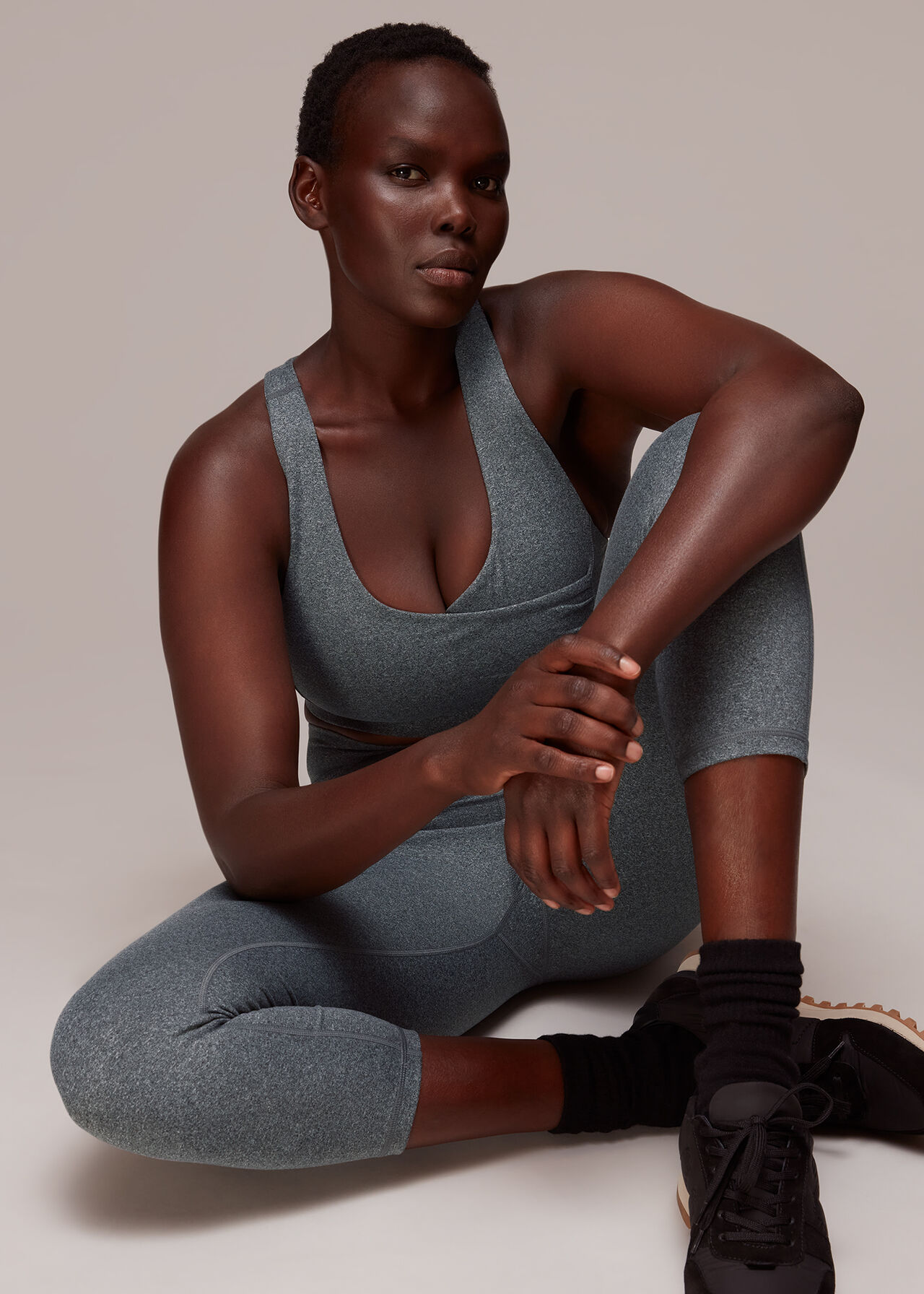 Wrap Cropped Sports Legging