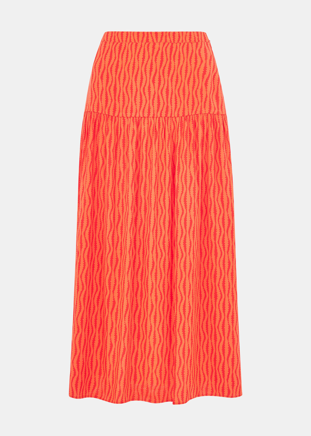 Optical Rope Tiered Skirt