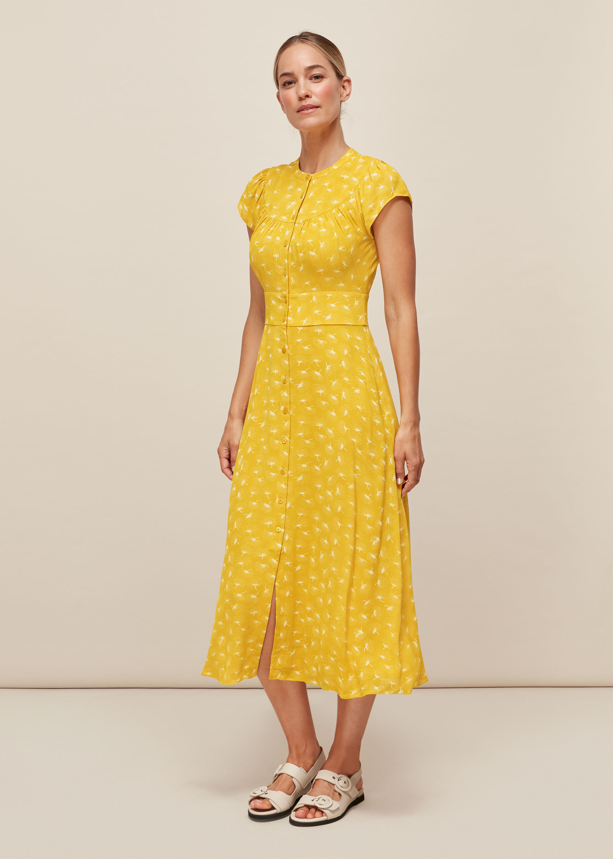 Yellow Isla Dandelion Dress