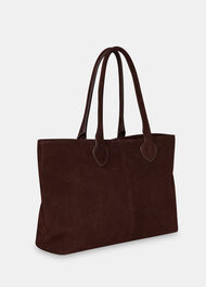 Leandra Suede Tote Bag