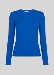 Essential Crew Neck Blue