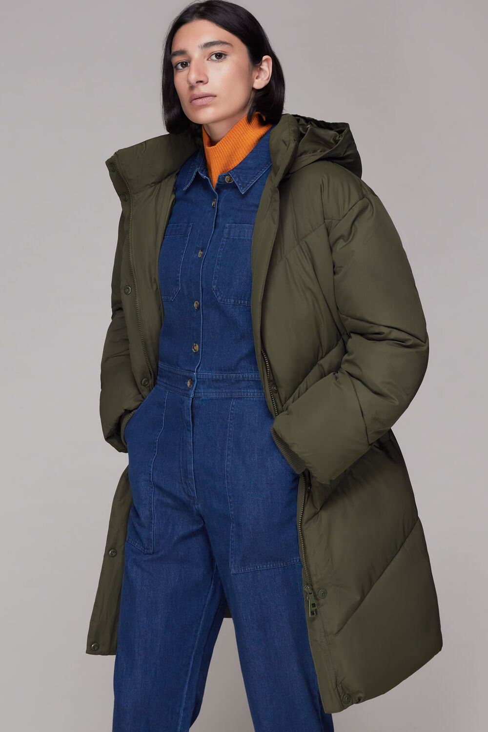 Tessa Hooded Longline Puffer