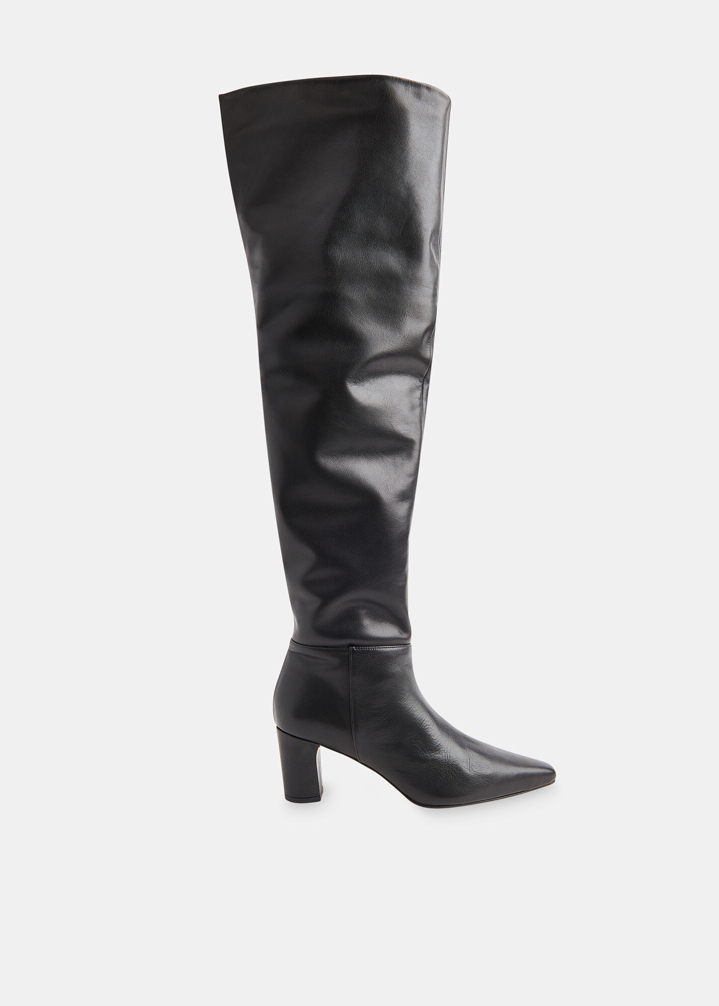 Zara boots store over the knee