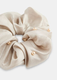 Large Beaded Scrunchie