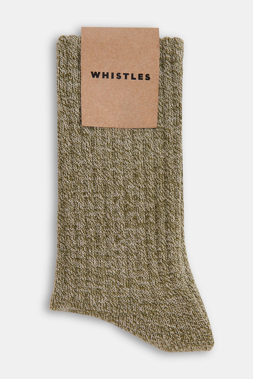 Green Chunky Marl Socks