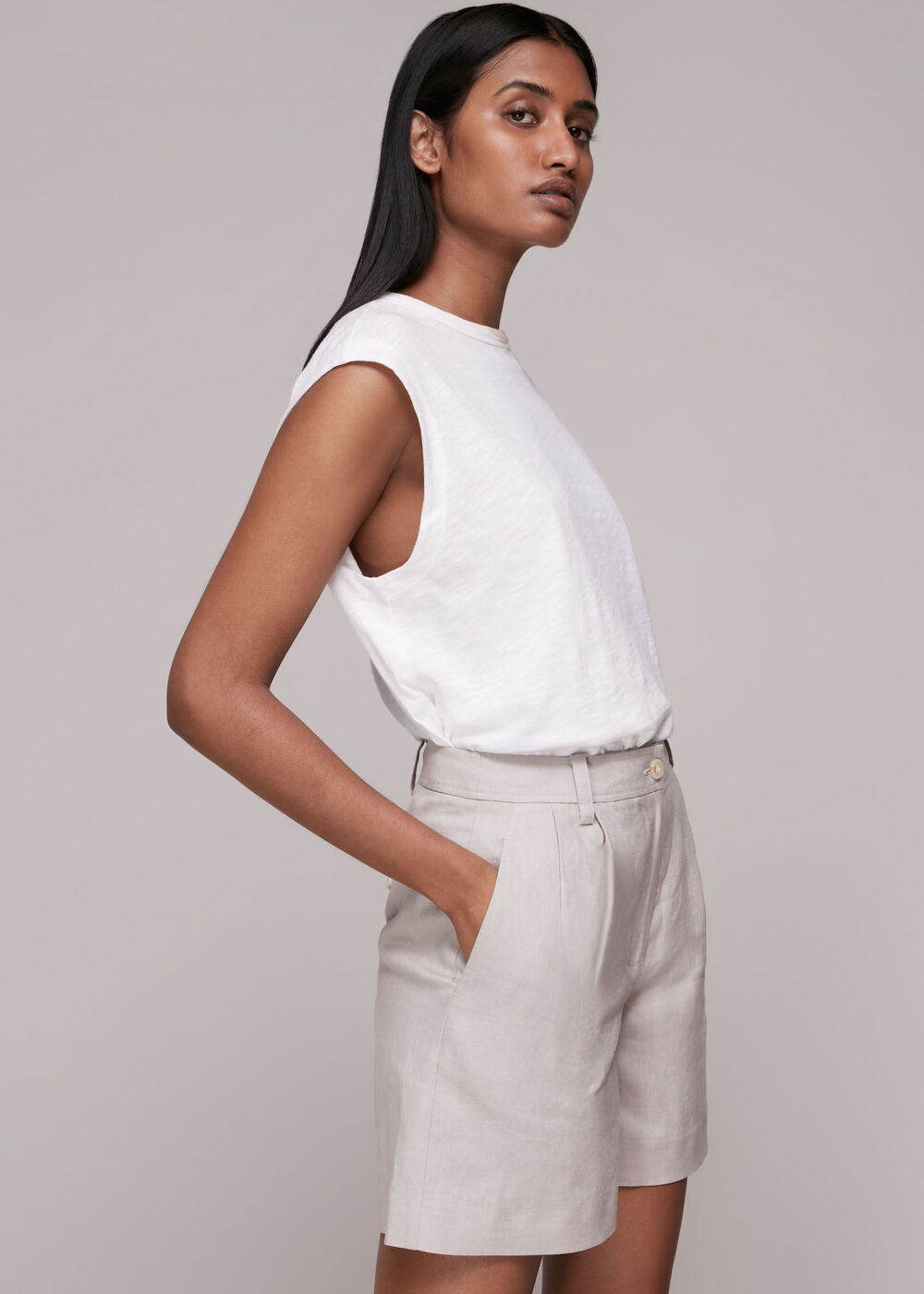 Farah Linen Short