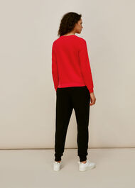 San Francisco Logo Sweatshirt Red